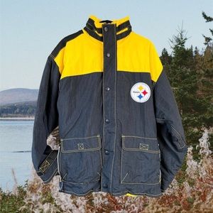 Champion Black and Yellow Steelers Winter Jacket